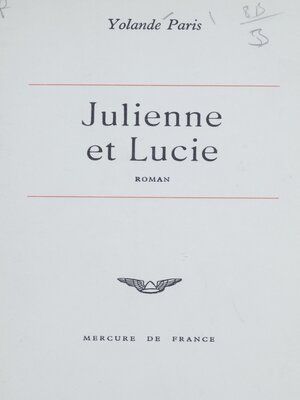 cover image of Julienne et Lucie